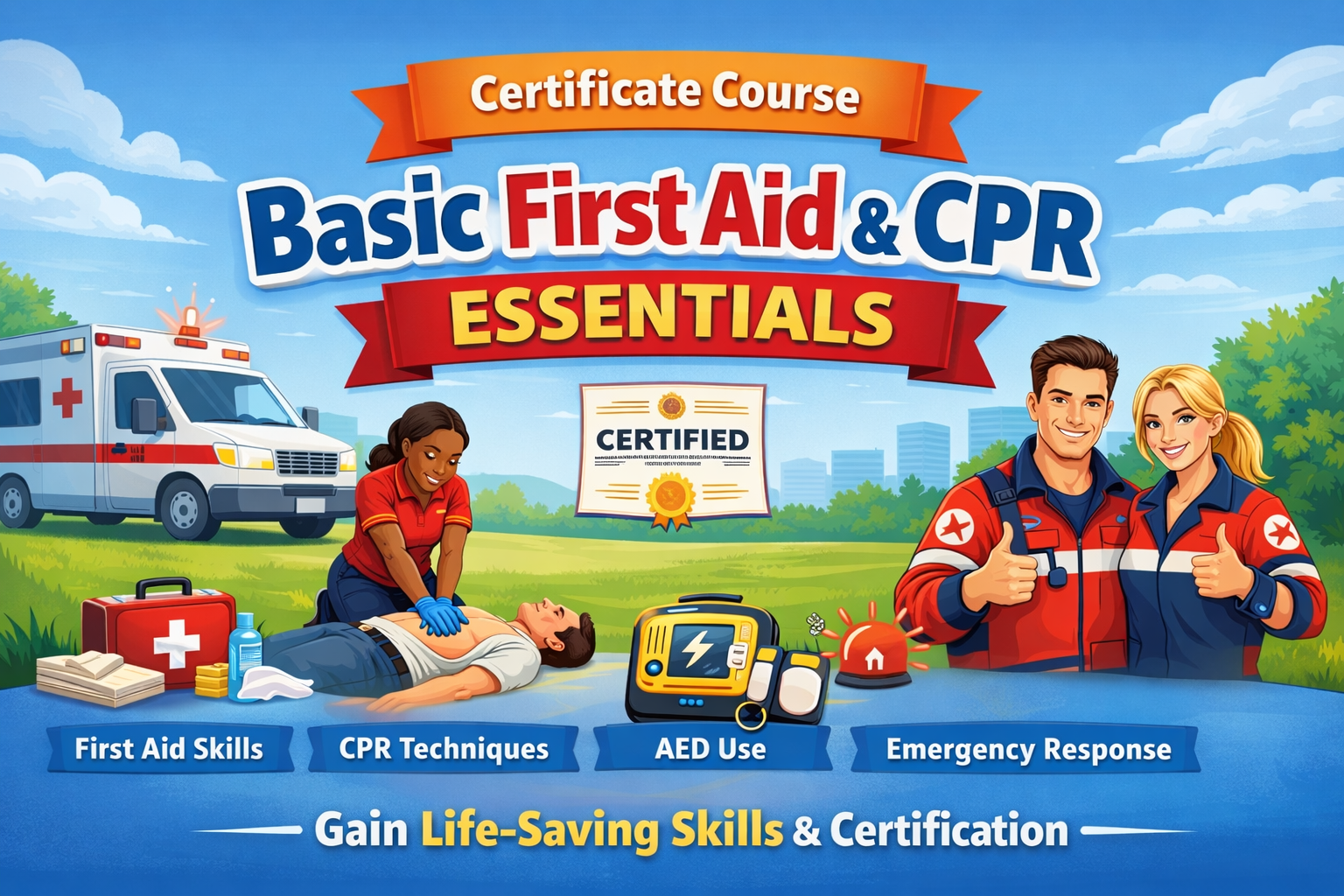 Basic First Aid & CPR Essentials